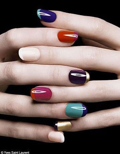 two-color-nail-designs-25_13 Două modele de unghii de culoare