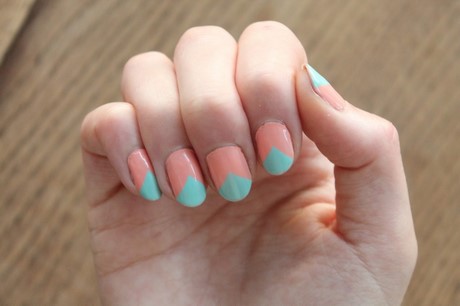 two-color-nail-designs-25_17 Două modele de unghii de culoare