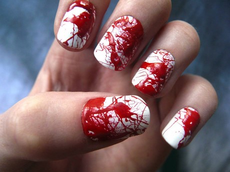 vampire-nails-designs-16_7 Modele de unghii vampir
