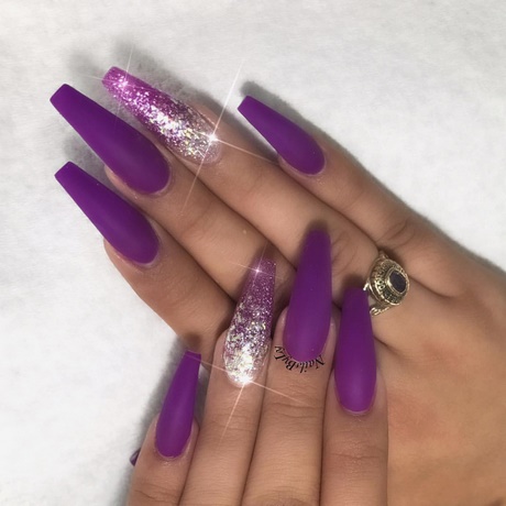 acrylic-nail-designs-purple-43_11 Unghii acrilice modele violet