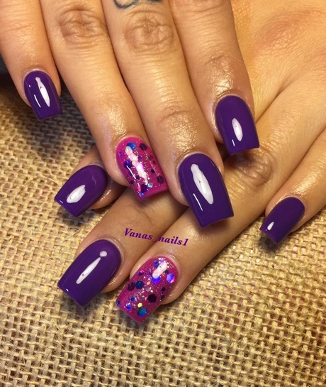 acrylic-nail-designs-purple-43_16 Unghii acrilice modele violet