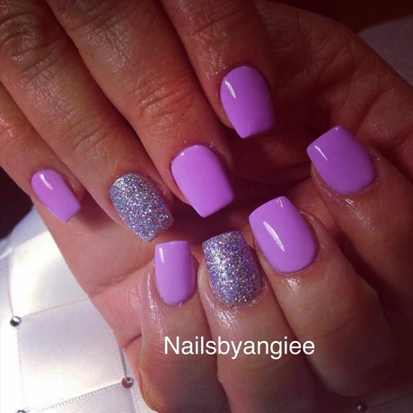 acrylic-nails-purple-design-57_15 Unghii acrilice Design violet