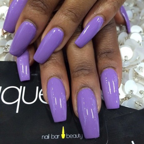 acrylic-purple-nails-07_11 Unghii acrilice violet