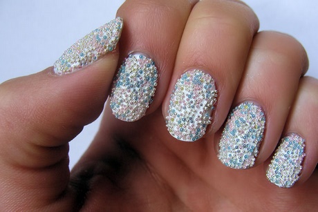 beaded-nails-11 Cuie cu margele