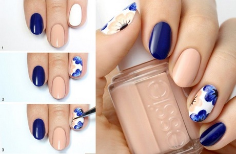 beautiful-and-easy-nail-art-designs-42_14 Design frumos și ușor de unghii