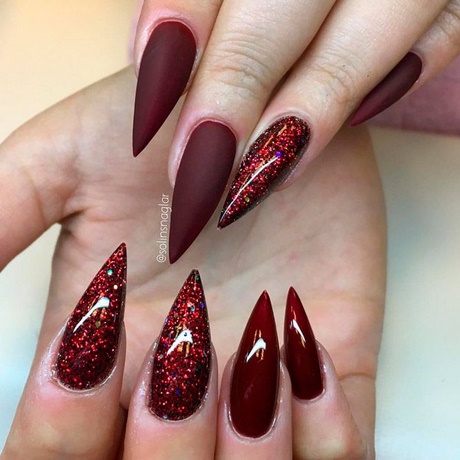 best-stiletto-nail-designs-74_8 Cele mai bune modele de unghii stiletto