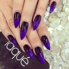 black-and-purple-nails-22_17 Unghii negre și violete