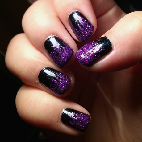 black-and-purple-nails-22_6 Unghii negre și violete