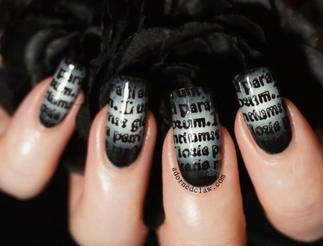 black-and-white-claw-nails-73_14 Cuie cu gheare alb-negru