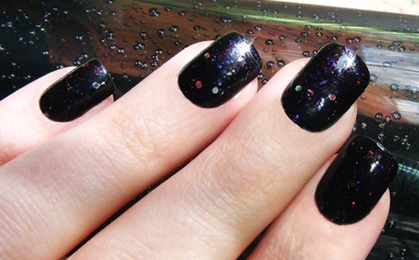 black-purple-nail-polish-67_18 Lac de unghii negru violet