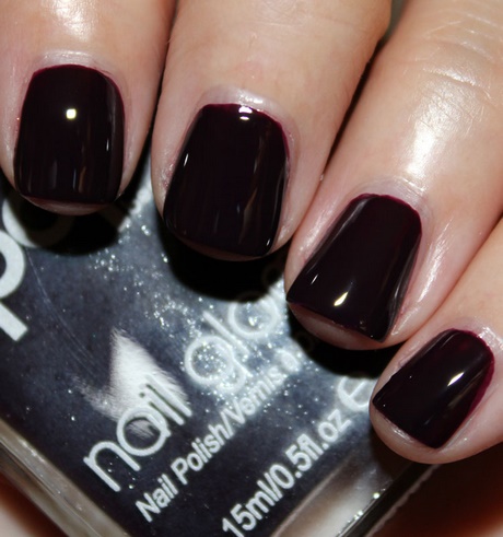 black-purple-nail-polish-67_3 Lac de unghii negru violet