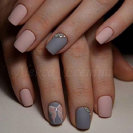 blue-and-grey-nail-designs-74_17 Albastru și gri modele de unghii