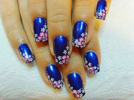 blue-and-pink-nail-art-11_13 Albastru și roz nail art
