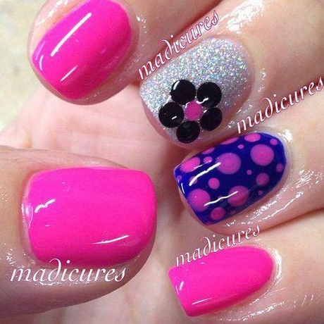 blue-and-pink-nail-art-11_19 Albastru și roz nail art