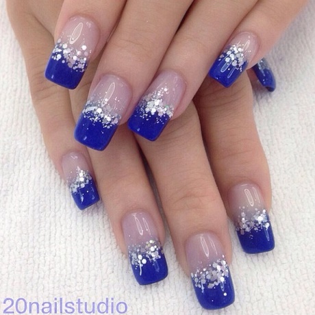 blue-and-silver-nails-29_14 Unghii albastre și argintii