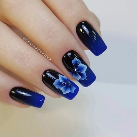 blue-black-nail-art-09_8 Albastru negru nail art