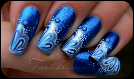 blue-design-nails-26 Unghii de design albastru