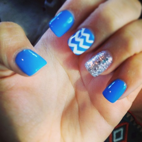 blue-design-nails-26_16 Unghii de design albastru