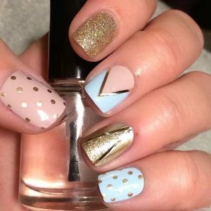 blue-gold-nail-designs-05_7 Modele de unghii de aur albastru