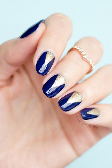 blue-nail-art-ideas-04_12 Albastru nail art Idei