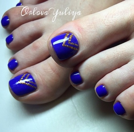 blue-pedicure-designs-41_15 Albastru pedichiură modele