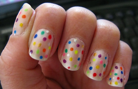 colorful-nail-designs-for-short-nails-13_6 Modele de unghii colorate pentru unghii scurte