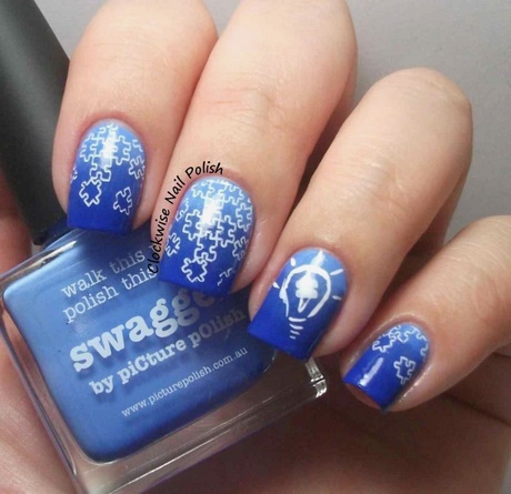 cool-blue-nail-designs-98_14 Modele de unghii albastre Cool