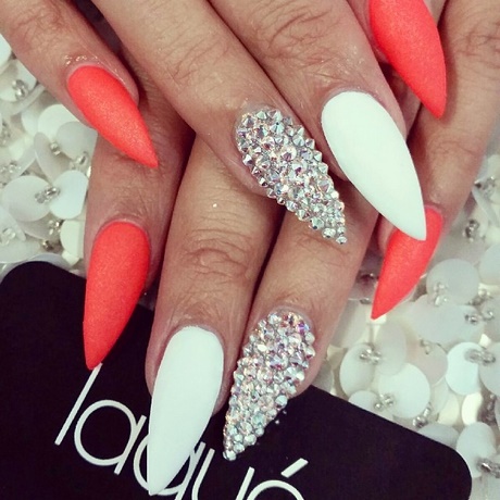 cool-stiletto-nail-designs-16_14 Modele de unghii stiletto Cool