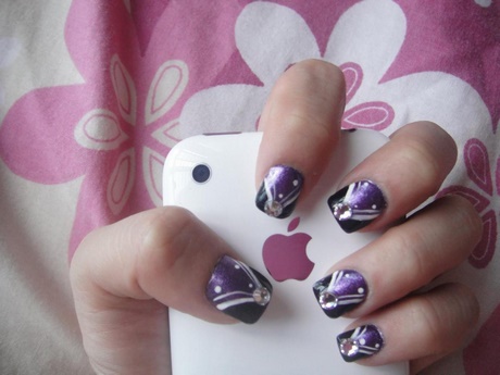 cute-fingernail-designs-for-short-nails-90_15 Modele drăguțe de unghii pentru unghii scurte