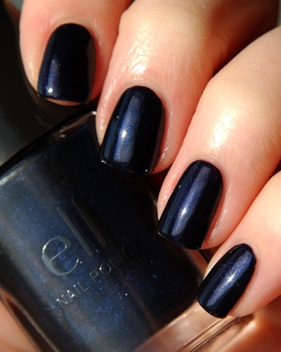 dark-navy-blue-nails-36_11 Unghii albastru închis