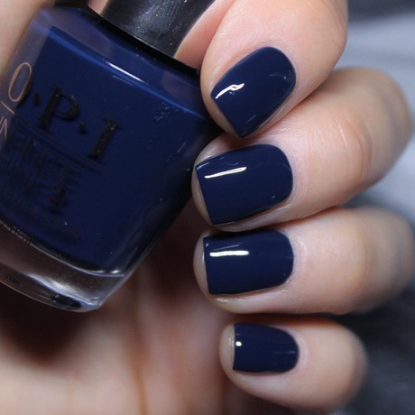 dark-navy-blue-nails-36_4 Unghii albastru închis