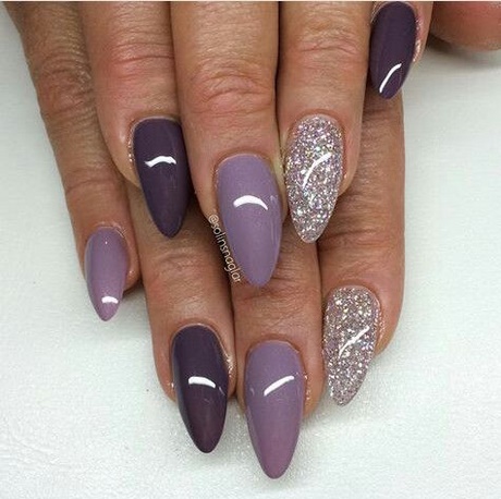 dark-purple-nail-designs-17_6 Modele de unghii violet închis