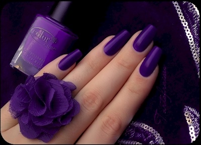 deep-purple-nails-88_15 Unghii Deep purple
