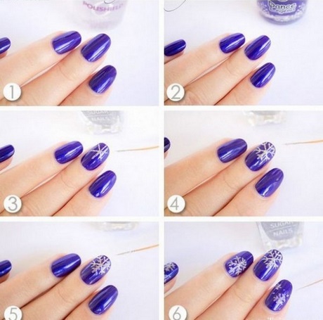 easy-purple-nail-designs-52_10 Modele ușoare de unghii violet