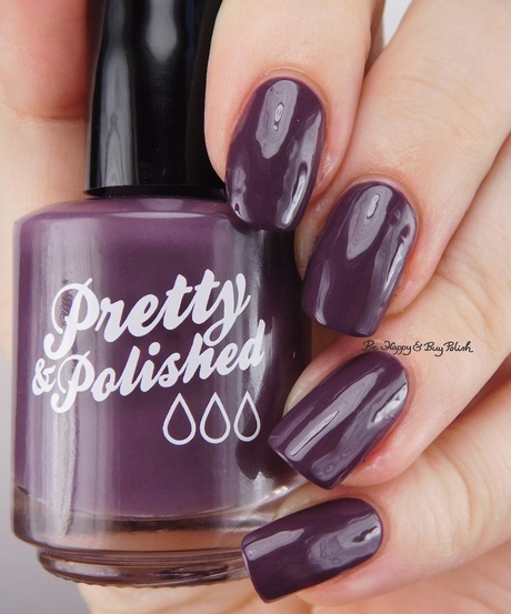 easy-purple-nail-designs-52_19 Modele ușoare de unghii violet