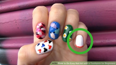 easy-toothpick-nail-designs-10_11 Design ușor de unghii scobitoare