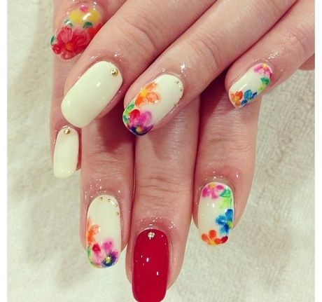 gel-nails-with-flowers-73_13 Gel de unghii cu flori