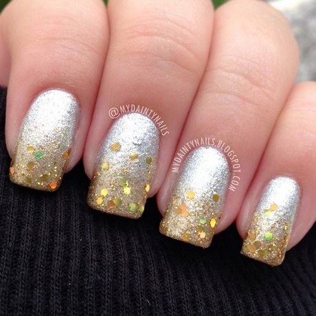 gold-and-silver-nail-designs-08_2 Modele de unghii de aur și argint