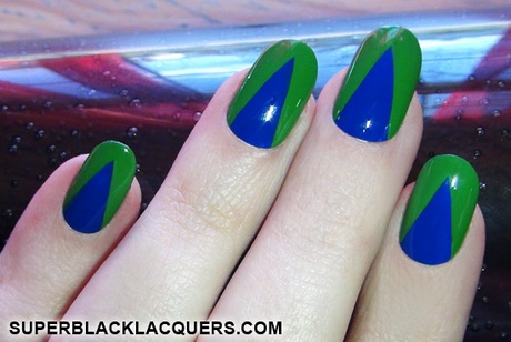 green-and-blue-nail-art-16_18 Verde și albastru nail art