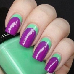 green-and-purple-nail-art-69_14 Arta unghiilor verde și violet
