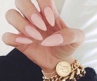 light-pink-pointy-nails-73_19 Unghiile ascuțite de culoare roz deschis