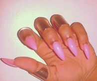 light-pink-stiletto-nails-57_13 Unghii stiletto roz deschis