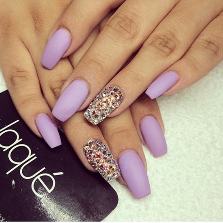 light-purple-nails-49_7 Unghii violet deschis