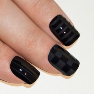 matte-black-claw-nails-33_12 Unghii negre cu gheare negre