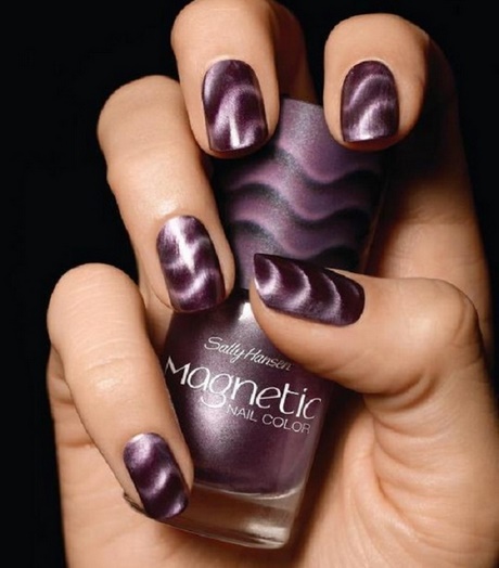 nail-art-black-and-purple-76_20 Nail art negru și violet