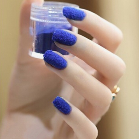 nail-art-color-blue-89_3 Nail art Culoare Albastru