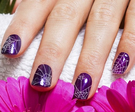 nail-art-design-violet-36_10 Nail art Design violet