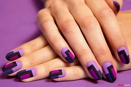 nail-art-design-violet-36_7 Nail art Design violet