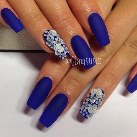 nail-art-designs-blue-polish-57_15 Nail art modele albastru poloneză