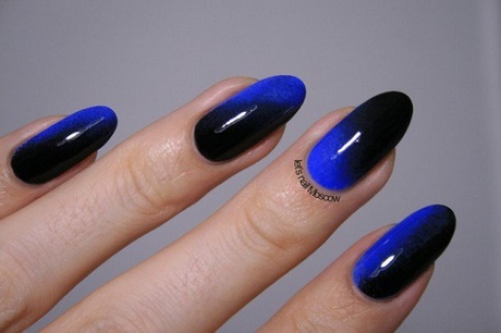 nail-art-designs-blue-polish-57_16 Nail art modele albastru poloneză